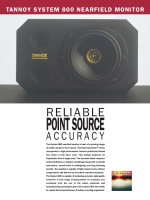 Tannoy System-800-Specifications